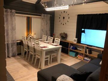 Фото номера Апартаменты с 3 спальнями Шале Syöte Huuhkamajat Cottage г. Сиоте 8