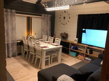Фото номера Апартаменты с 3 спальнями Шале Syöte Huuhkamajat Cottage г. Сиоте 50