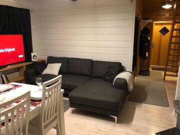 Фото номера Апартаменты с 3 спальнями Шале Syöte Huuhkamajat Cottage г. Сиоте 51