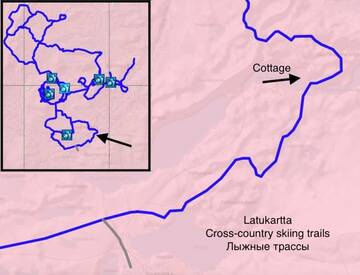 Фото номера Апартаменты с 3 спальнями Шале Syöte Huuhkamajat Cottage г. Сиоте 35